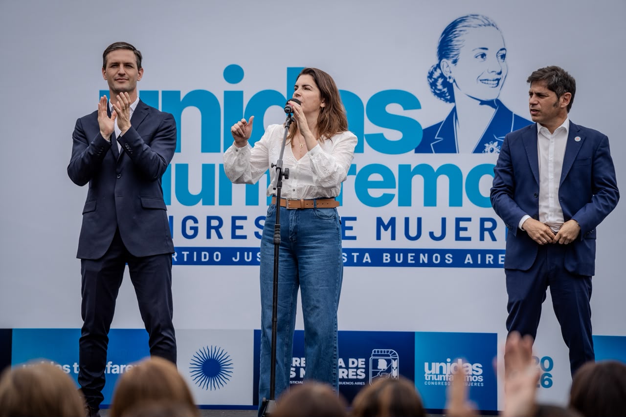 NOTICIAS MORENO: MARIEL FERNANDEZ Y AXEL KICILLOF ENCABEZARON EL 1&deg; CONGRESO PROVINCIAL DE MUJERES DEL PJ BONAERENSE